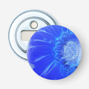 Elblågröna gerbera flasköppnare