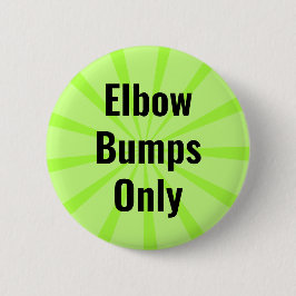 Elbow Bumps No Handshakes Social Avstånd Knapp