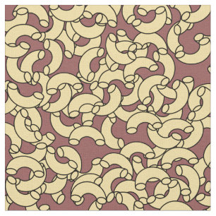Elbow Pasta Fabric Tyg
