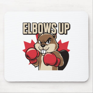 Elbows Up Beaver Boxing Proud Canadian Strong Cana Musmatta