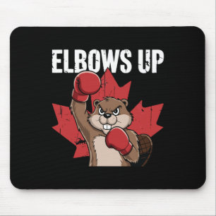 Elbows Up Beaver Boxing Proud Canadian Strong Cana Musmatta
