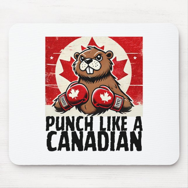 Elbows Up Canada Canadian Counter Tariffs Beaver B Musmatta (Framsidan)