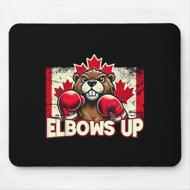 Elbows Up Canada Canadian Counter Tariffs Beaver B Musmatta (Framsidan)