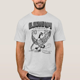 Elbows UP Canada Goose Hockey Culture T Shirt