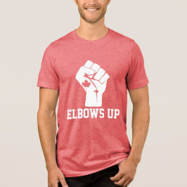 Elbows Up Canada - Proud Canadian T Shirt