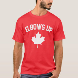 Elbows Up Canada - Proud Canadian T Shirt