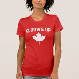 Elbows Up Canada - Proud Canadian T Shirt