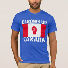 Elbows Up Canada - Proud Canadians T Shirt