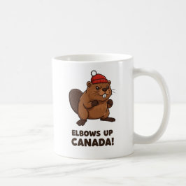 Elbows Up Kanada Kaffemugg