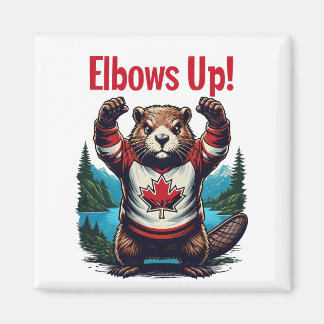 Elbows Up Kanada Magnet