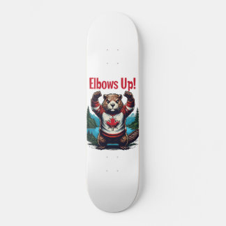 Elbows Up Kanada Mini Skateboard Bräda 18,5 Cm