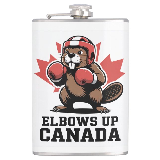 Elbows Up Kanada | Quirky Canadian Pride Gift Fickplunta (Framsidan)