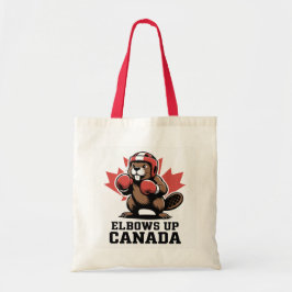Elbows Up Kanada | Quirky Canadian Pride Gift Tygkasse