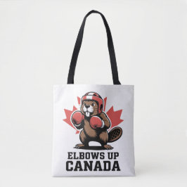 Elbows Up Kanada | Quirky Canadian Pride Gift Tygkasse