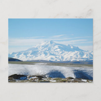 Elbrus-berget (Europas högsta berg) Vykort