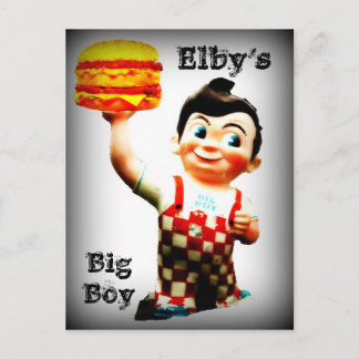 Elby's Big Boy Vykort