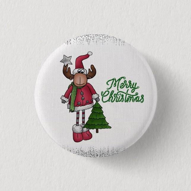 Elch mit Baum Knapp (Framsida)