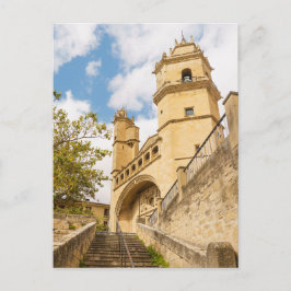 Elciego kyrka, La Rioja regionen, Spanien Vykort