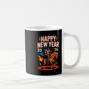 Eld år för hästen - kinesiskt nyår 2 kaffemugg