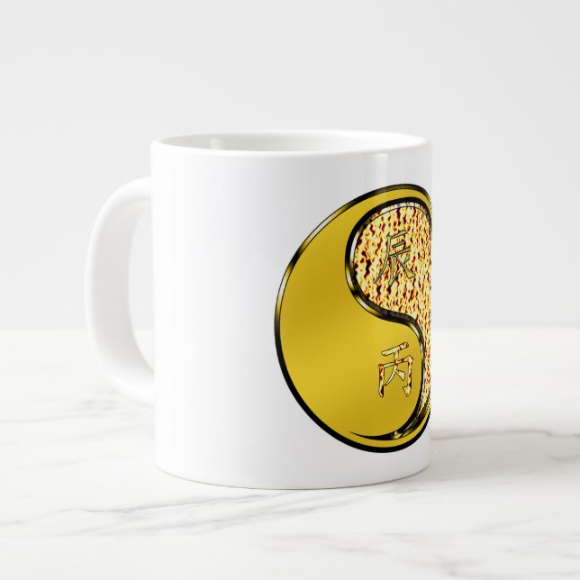 Eld-Drake Jumbo Mugg (Framsida vänster)