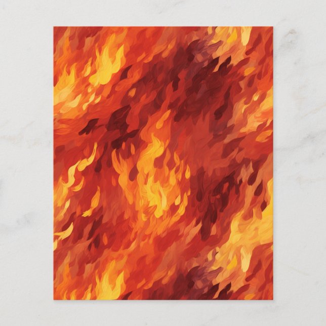 Eld Flamma Pappersark (Framsida)