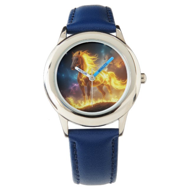 ELD HÄST - 2026 - KINESISKA ZODIACEN ARMBANDSUR (Framsida)