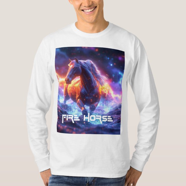 ELD HÄST - KINESISKA ZODIAC 2026 T SHIRT (Framsida)
