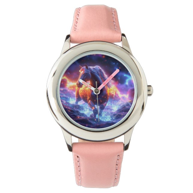 ELD HÄST - KINESISKA ZODIAC ARMBANDSUR (Framsida)