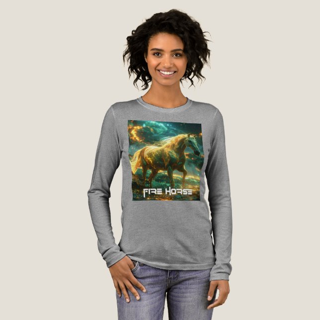 ELD HÄST - KINESISKA ZODIAC -  T SHIRT (Hel framsida)