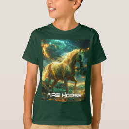 ELD HÄST - KINESISKA ZODIAC - T SHIRT