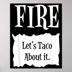 Eld - Het paket Halloween Taco kostym Poster