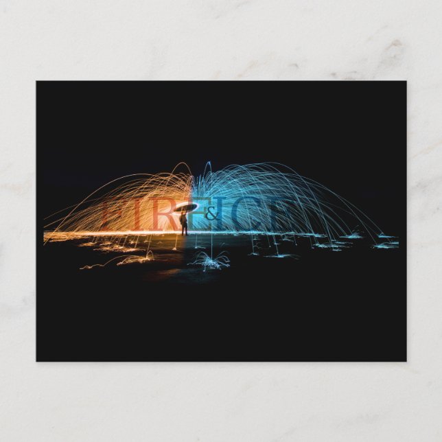 Eld & Is Vykort (Framsida)