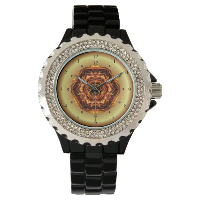 Eld Labyrint ~ Tidsmaskin ~ Ut ur degeln ~   Armbandsur (Framsida)
