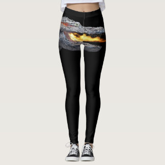 Eldandande alligator leggings
