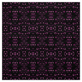 Eldbrand Pink Svart Abstrakt Gouachekonst Tyg