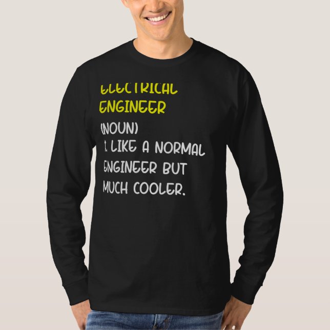 Eldefinition 1 för Ingenjör 1 T Shirt (Framsida)