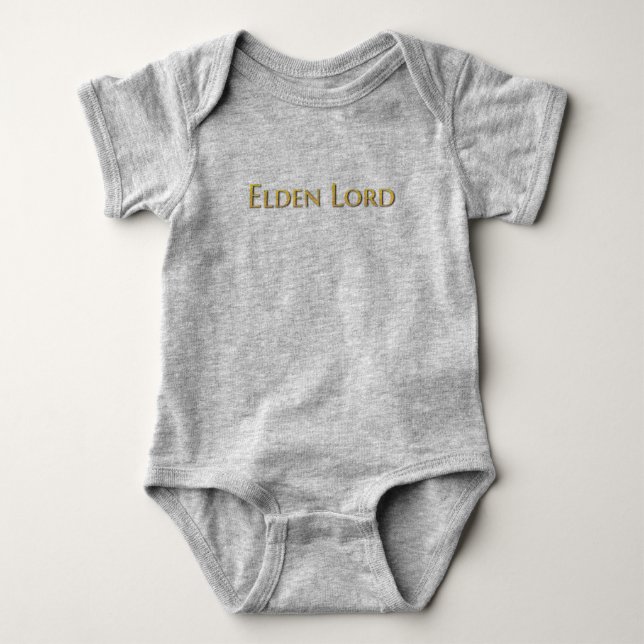 Elden Ring Baby body, Elden Lord babykläder T Shirt (Framsida)