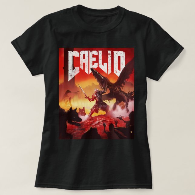 Elden Ring Caelid Essential  T Shirt (Design framsida)
