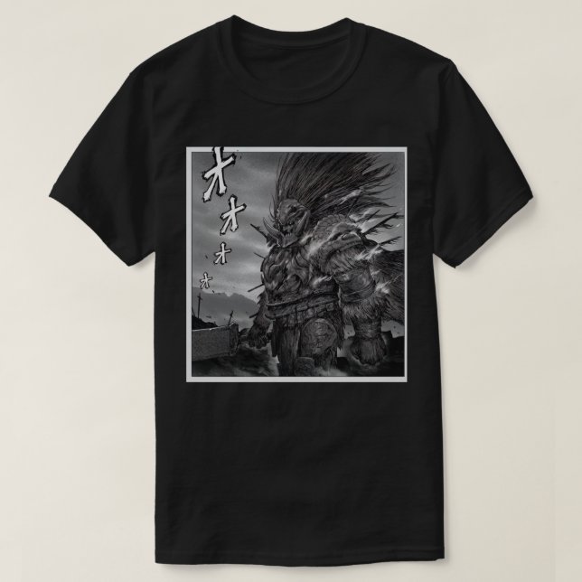 Elden Ring general Radahn Classic  T Shirt (Design framsida)