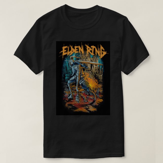 Elden Ring Knight Artorias Essential  T Shirt (Design framsida)
