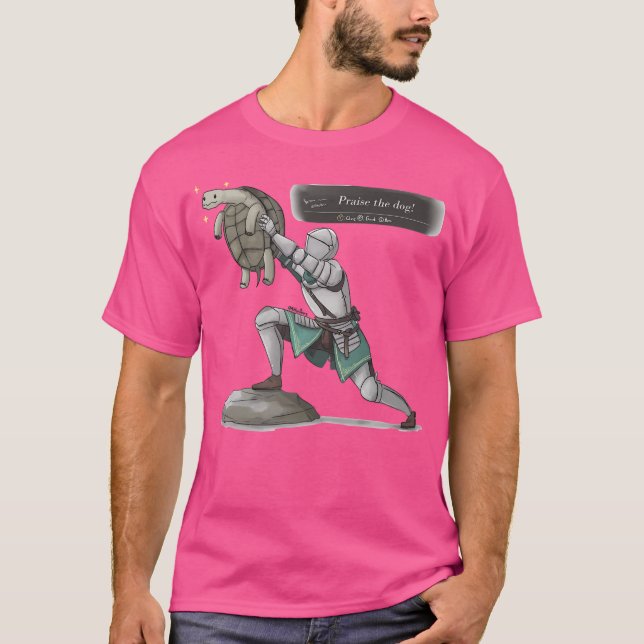 Elden Ring lovordar Hund T Shirt (Framsida)