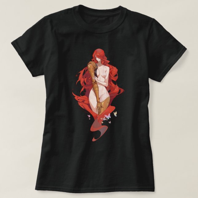 Elden Ring Malenia butterfly vingar Classic  T Shirt (Design framsida)