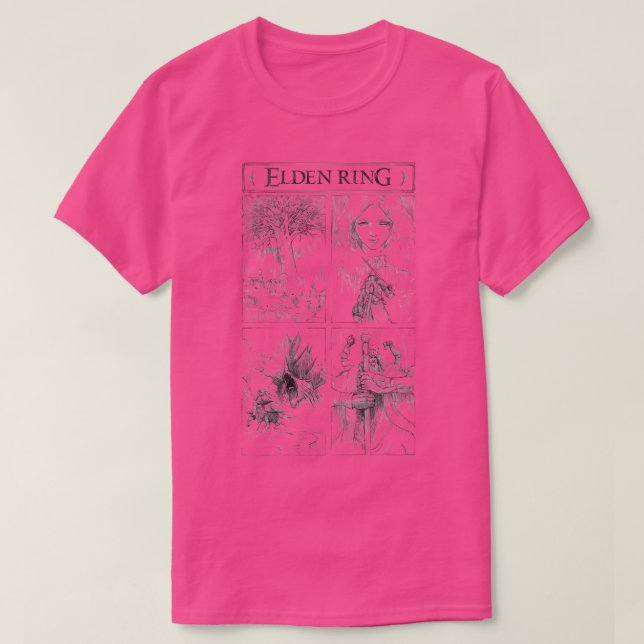Elden Ring Sketch T Shirt (Design framsida)
