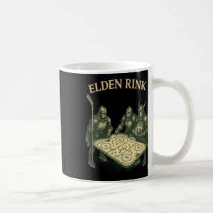 Elden Rink Rolig Hockey Riddare Parodi Fantasy Rpg Kaffemugg