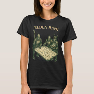 Elden Rink Rolig Hockey Riddare Parodi Fantasy Rpg T Shirt