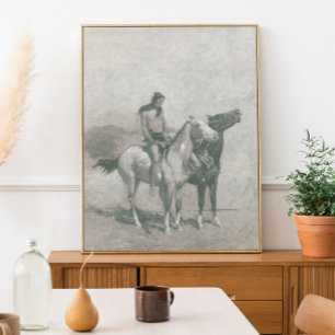 Elden slungade sitt offer över sin pony poster