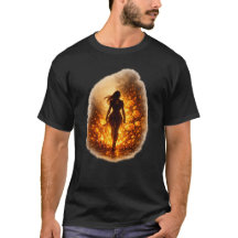 Elden T-Shirt för Kvinnor