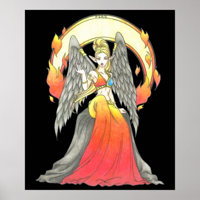 Eldens element - Affisch (Framsidan)