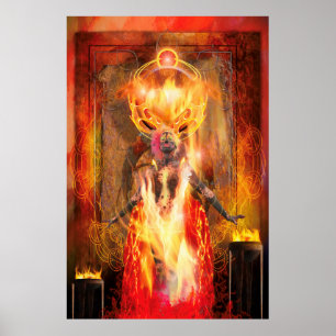 Eldens gudinna PELE Poster