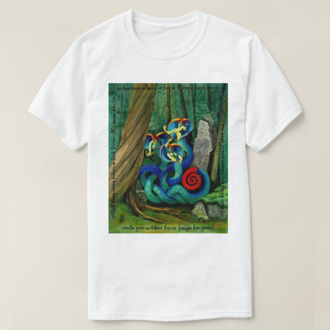 Elder Barrow Gorgon T Shirt (Design framsida)